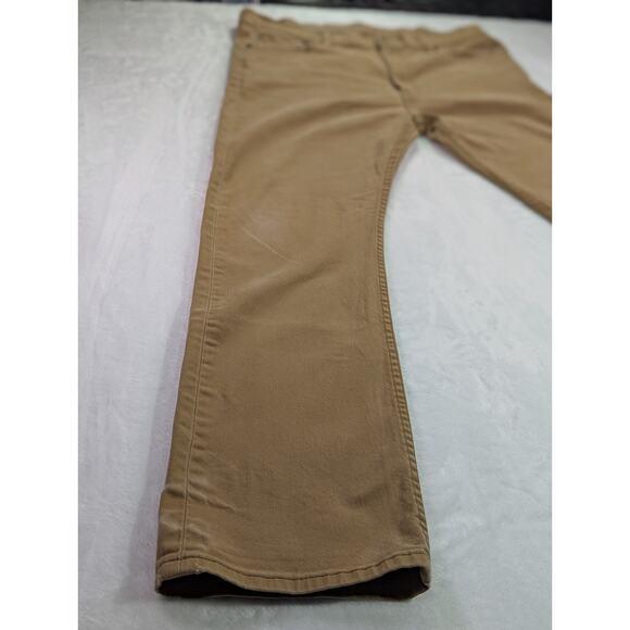 Levis 514 Straight Fit Brown/Tan 39W 32L Jeans (Inner Tags Removed) - Picture 5 of 8